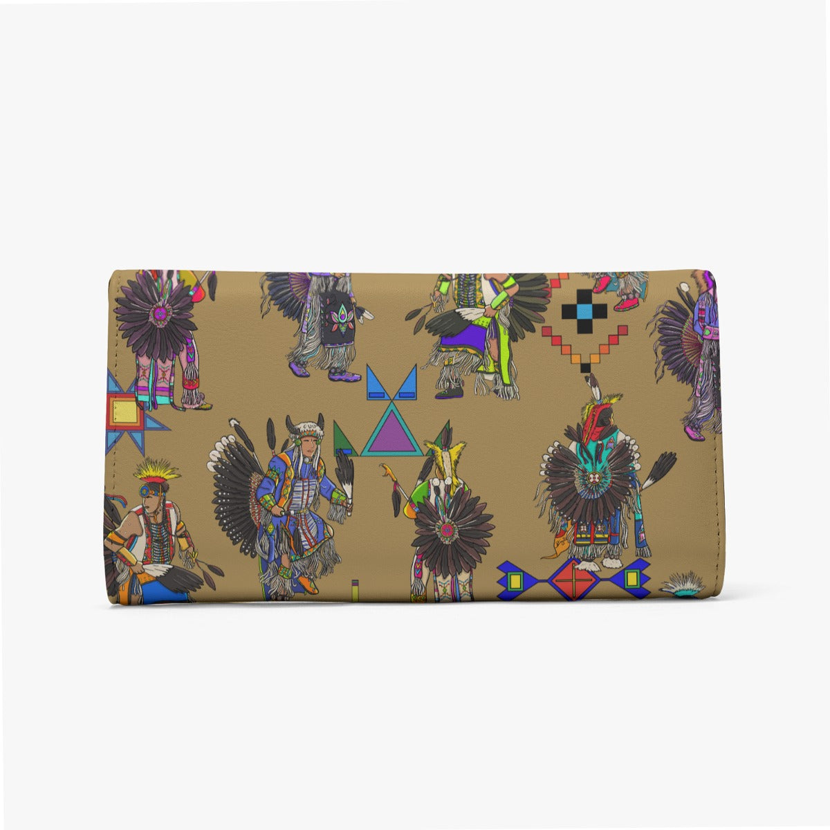 Men's Tradish Dancers Earth Foldable Wallet