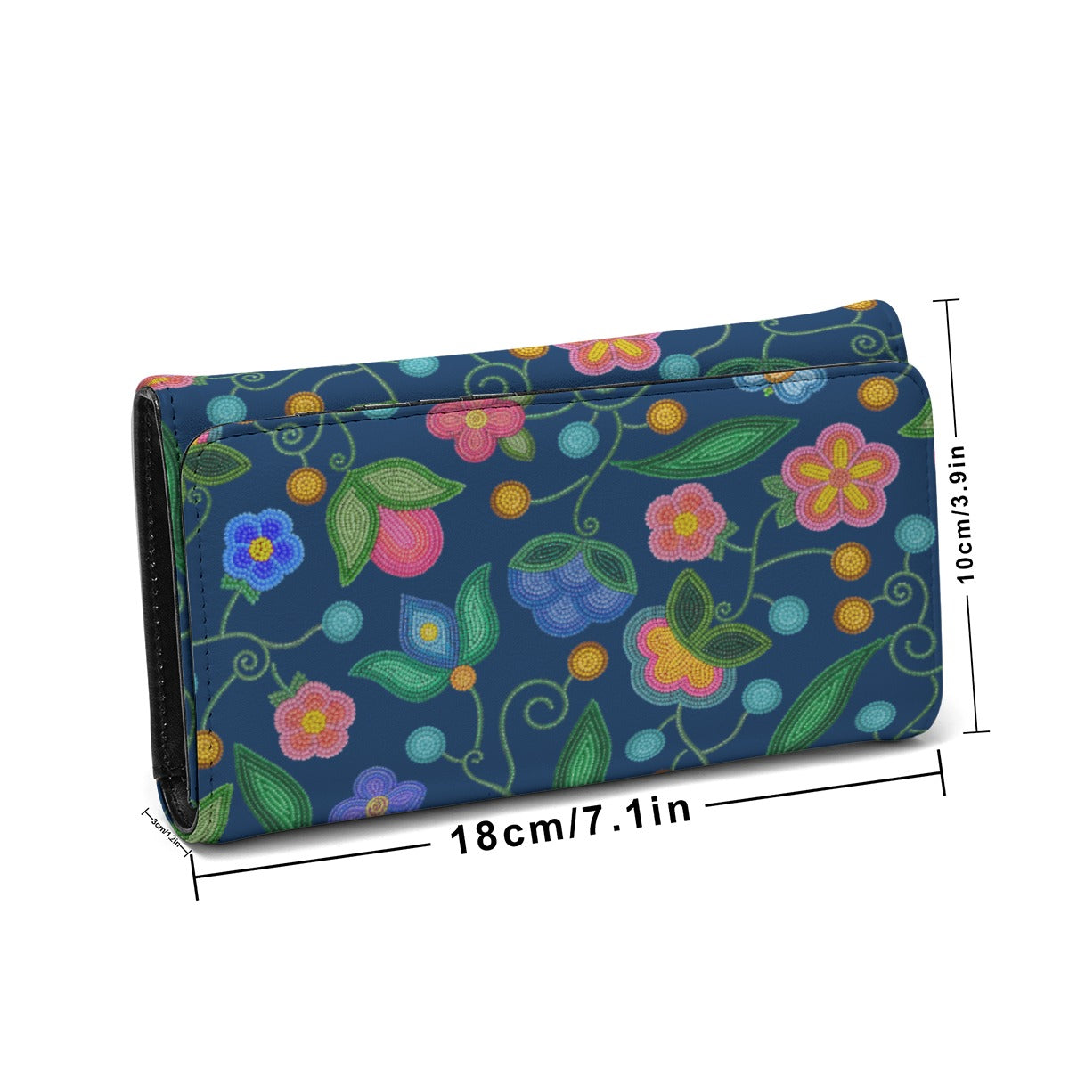 Skyberry Serenade Navy Foldable Wallet