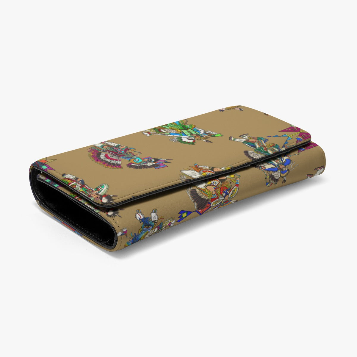 Men's Fancy Dancers Earth Foldable Wallet