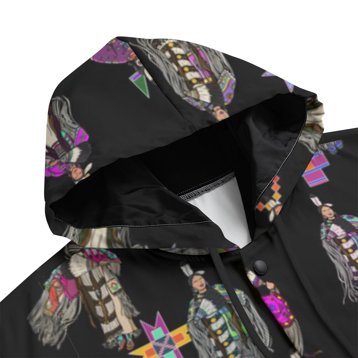Women's Tradish Dancers Black Men's Varsity Jacket