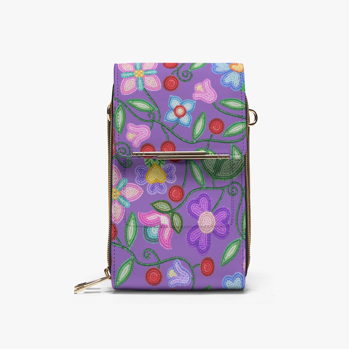 Petal Harmony Lavender Mobile Phone Chest Bag
