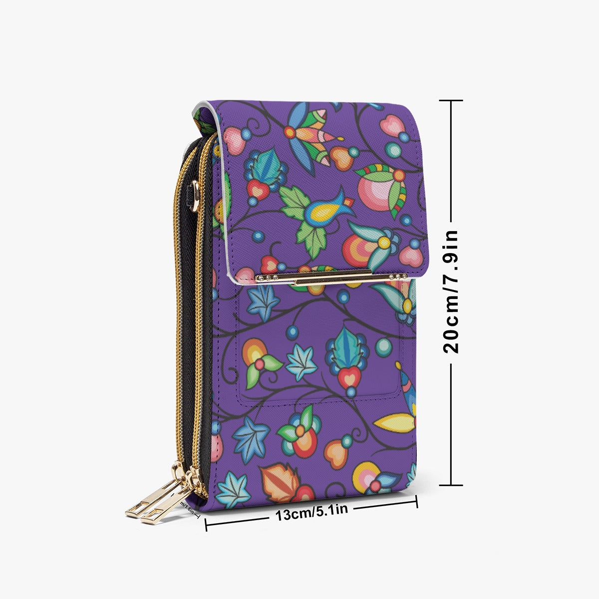 Prairie Plains Spirit Mighnight Purple Mobile Phone Chest Bag