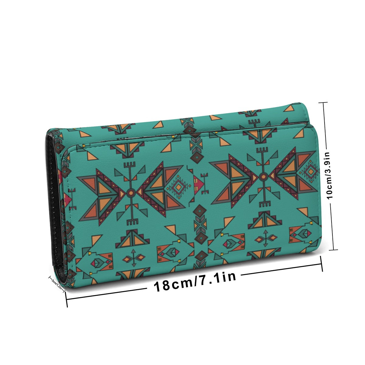 Arrow Dawn Turquoise Foldable Wallet