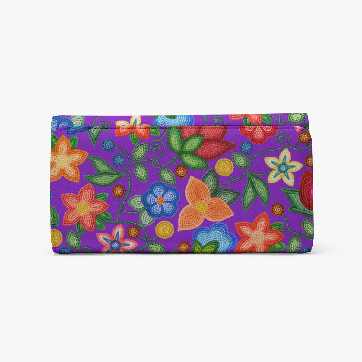 Morning Harmony Purple Foldable Wallet