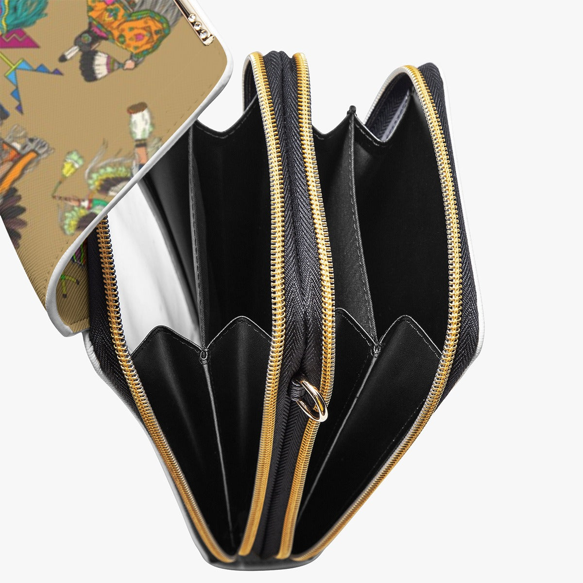 Grand Entry Dancers Earth Mobile Phone Chest Bag