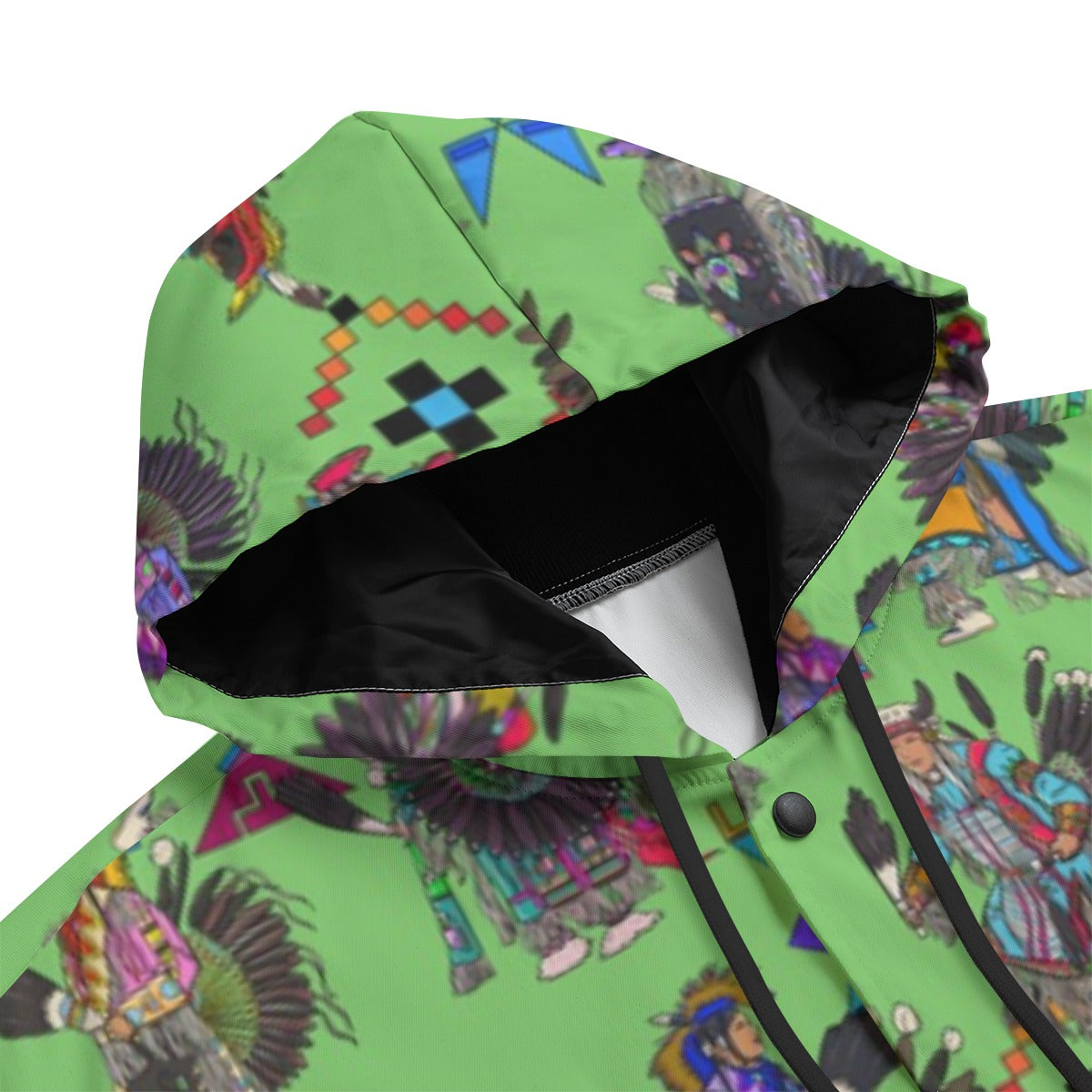Men's Tradish Dancers Grass Men's Varsity Jacket