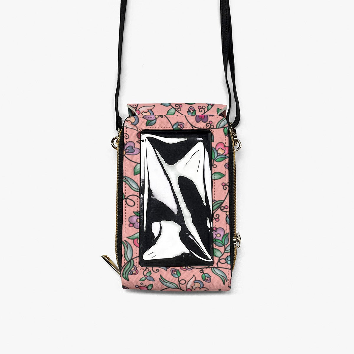 Amber Evening Garland Peach Mobile Phone Chest Bag