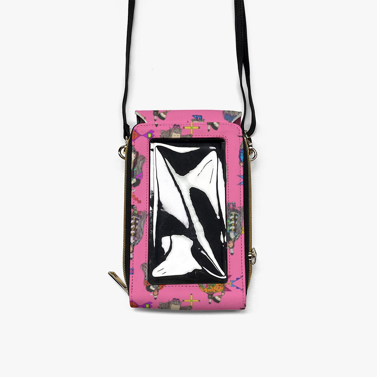 Women's Tradish Dancers Pink Mobile Phone Chest Bag