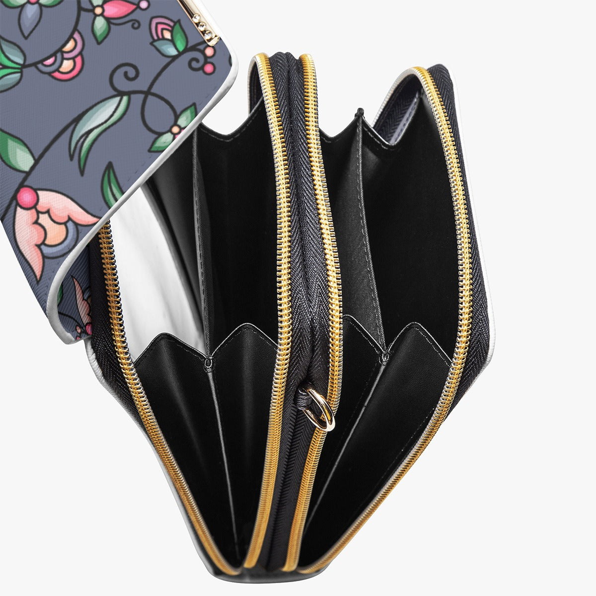 Amber Evening Garland Blue Mobile Phone Chest Bag