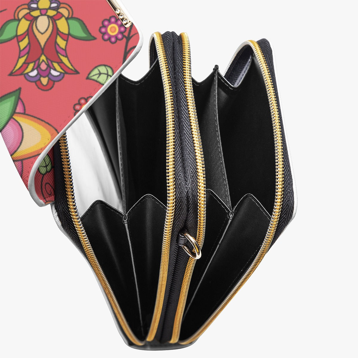 Heartbeat Petals Red Mobile Phone Chest Bag