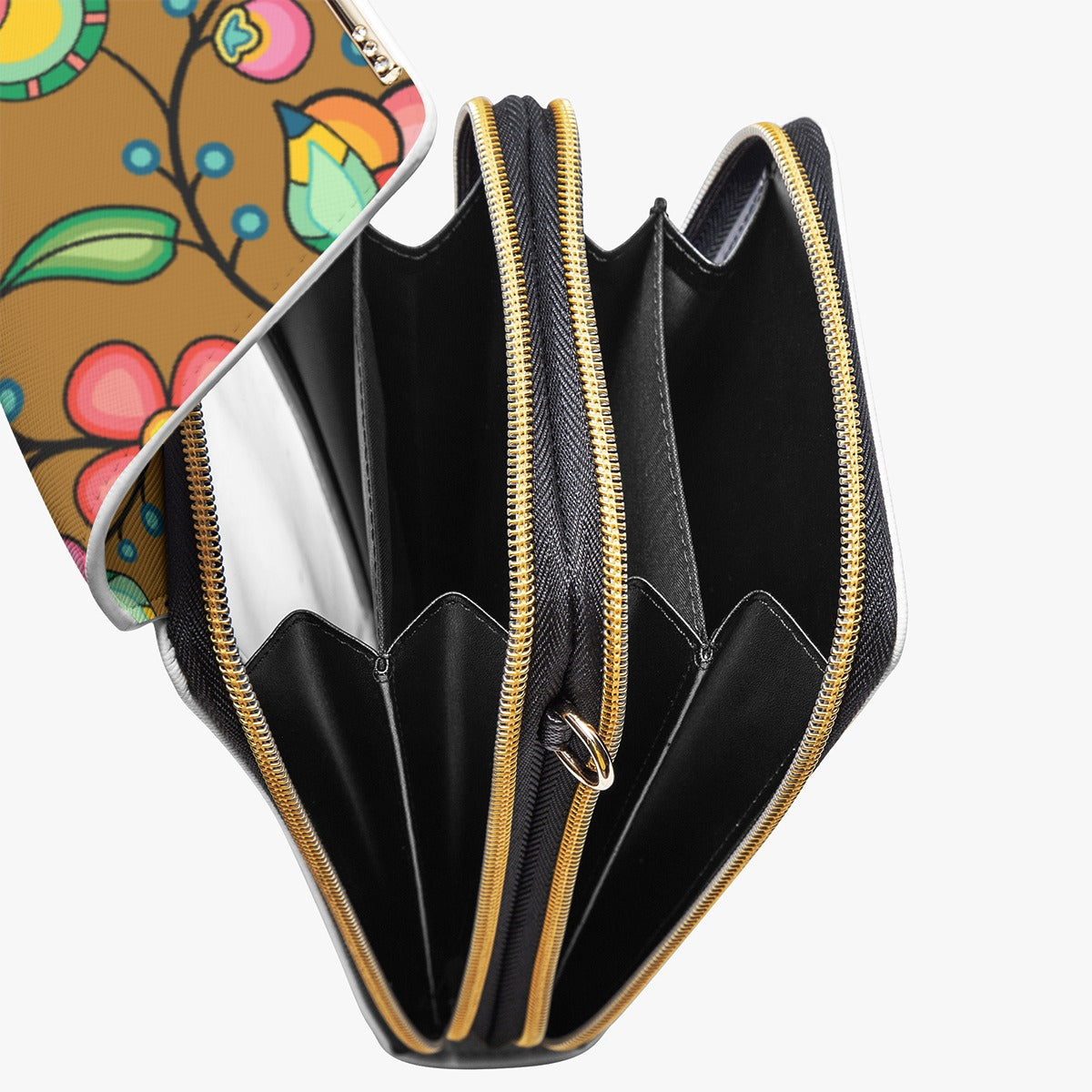 Floral Bounty Fall Leaves Mobile Phone Chest Bag