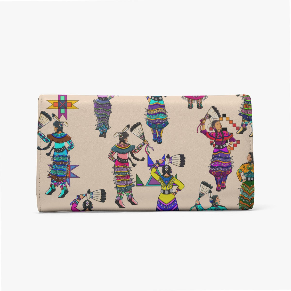 Women's Jingle Dancers Muslin Foldable Wallet