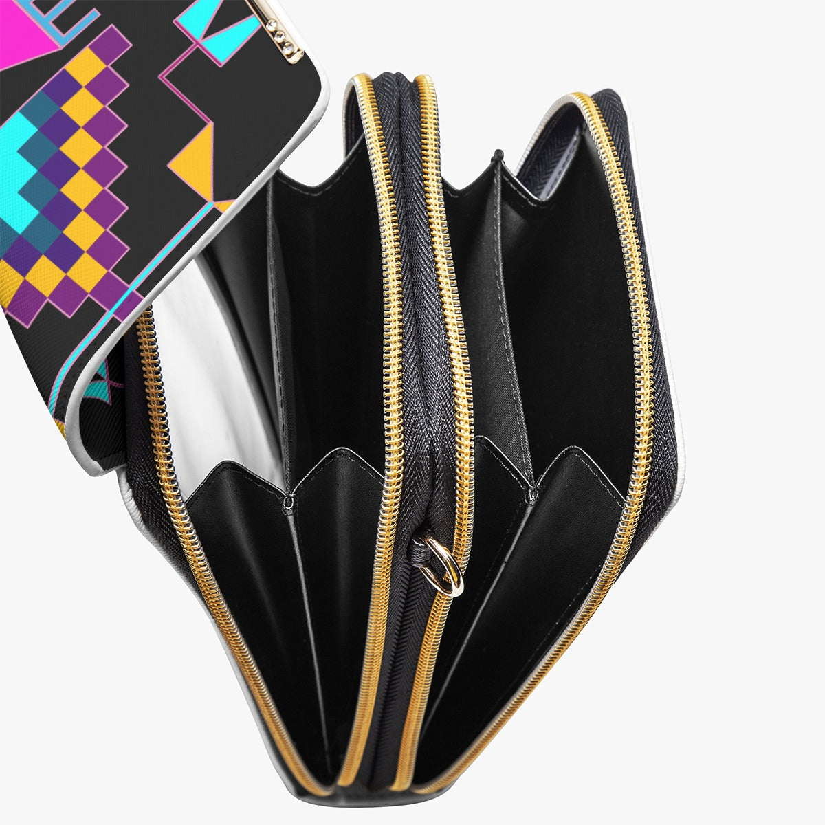 Rite of Passage Black Mobile Phone Chest Bag