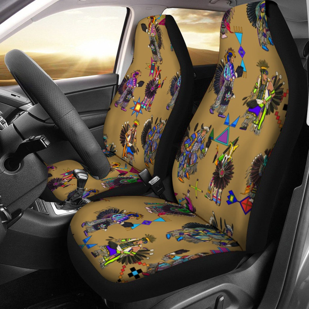 Women's Tradish Dancers Pink Universal Car Seat Cover With Thickened Back