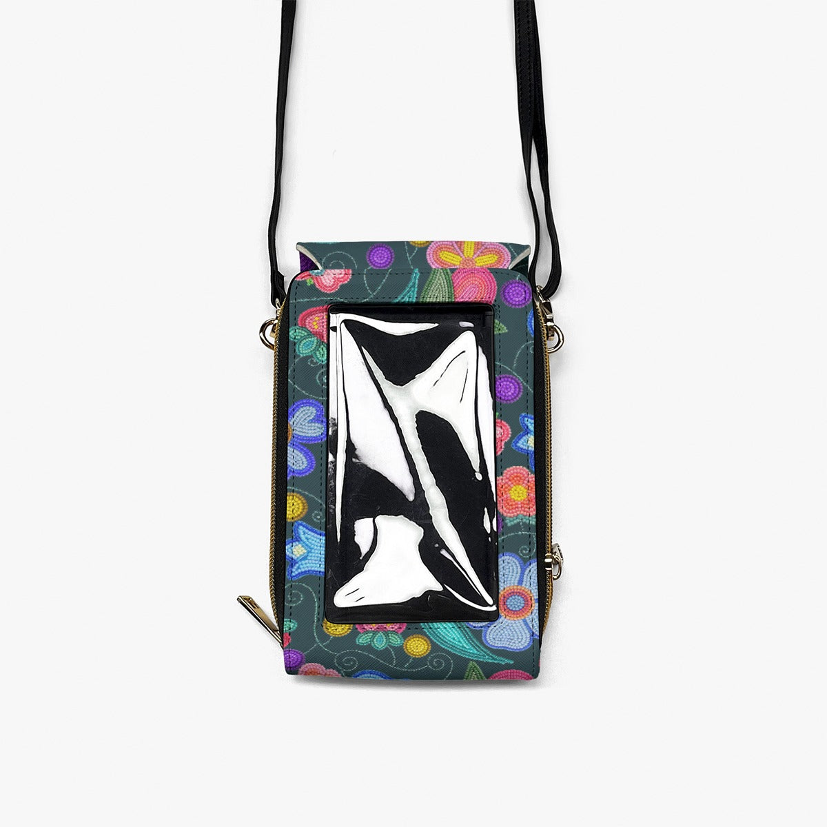 Sweet Offering Dark Teal Mobile Phone Chest Bag