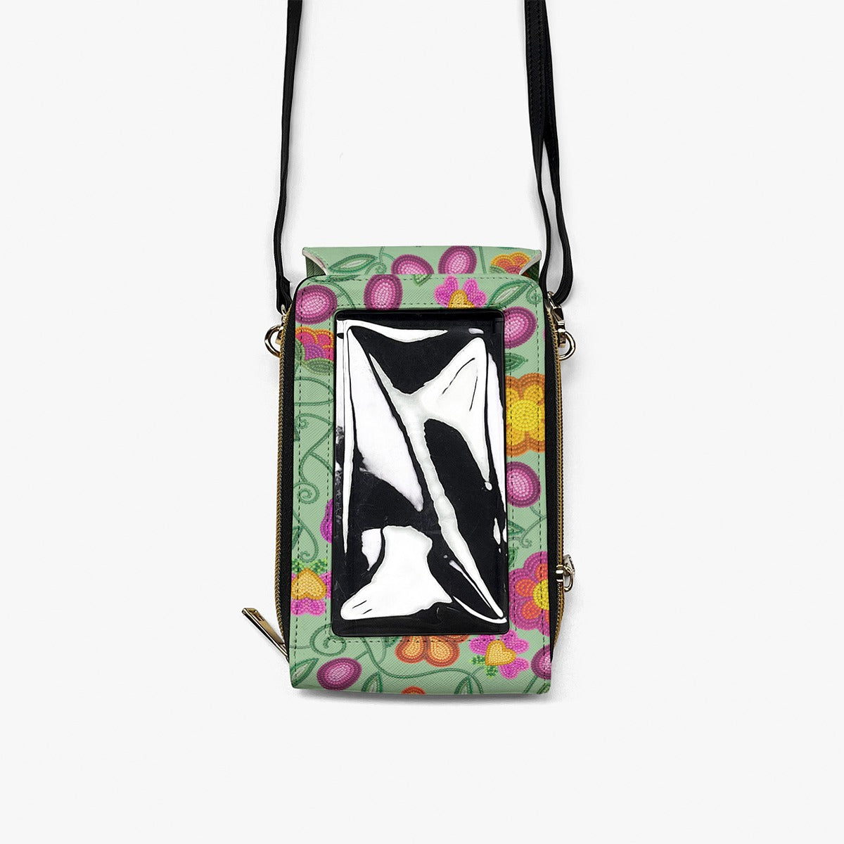 Boreal Bounty Green Mobile Phone Chest Bag
