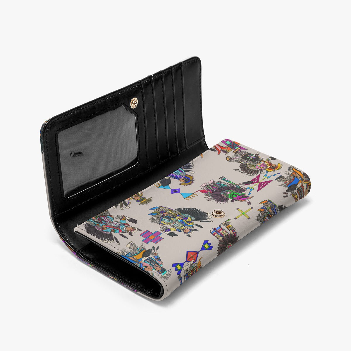 Men's Tradish Dancers Muslin White Foldable Wallet