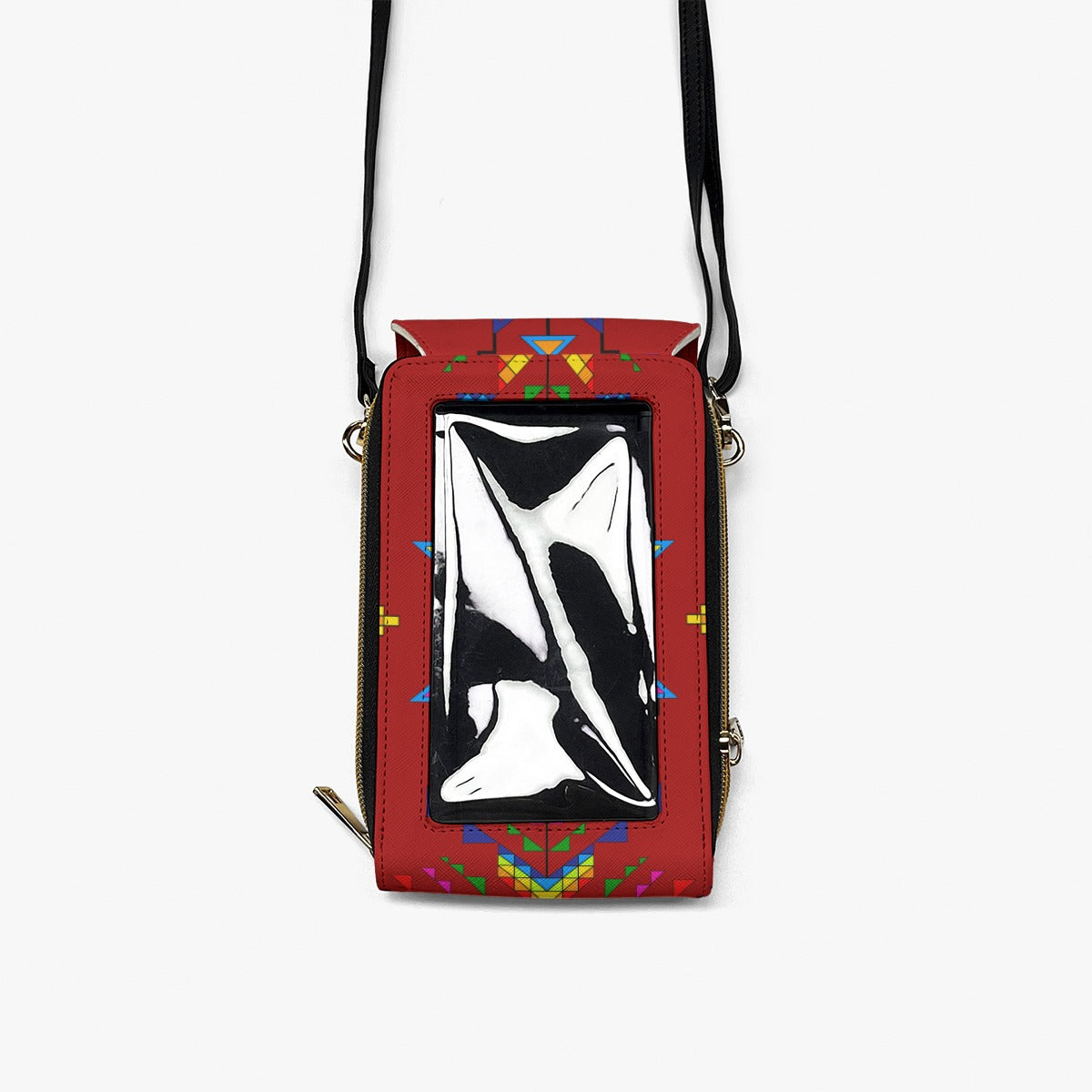 Buffalo Jump Red Mobile Phone Chest Bag
