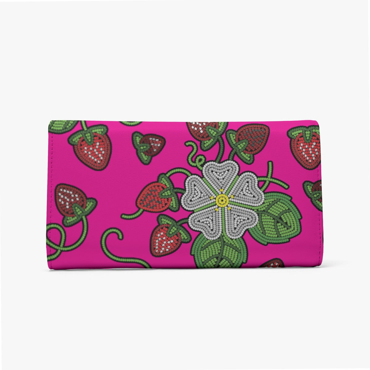Strawberry Dreams Blush Foldable Wallet