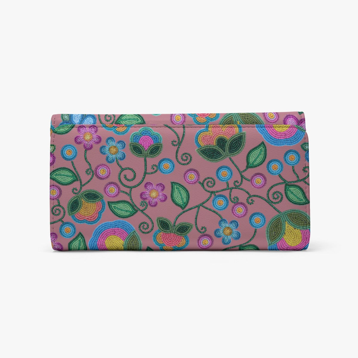 Turquoise Sunbeam Peach Foldable Wallet