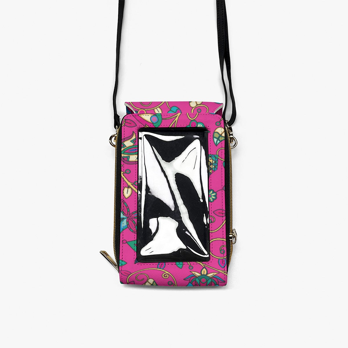 Thorny Path Pink Mobile Phone Chest Bag