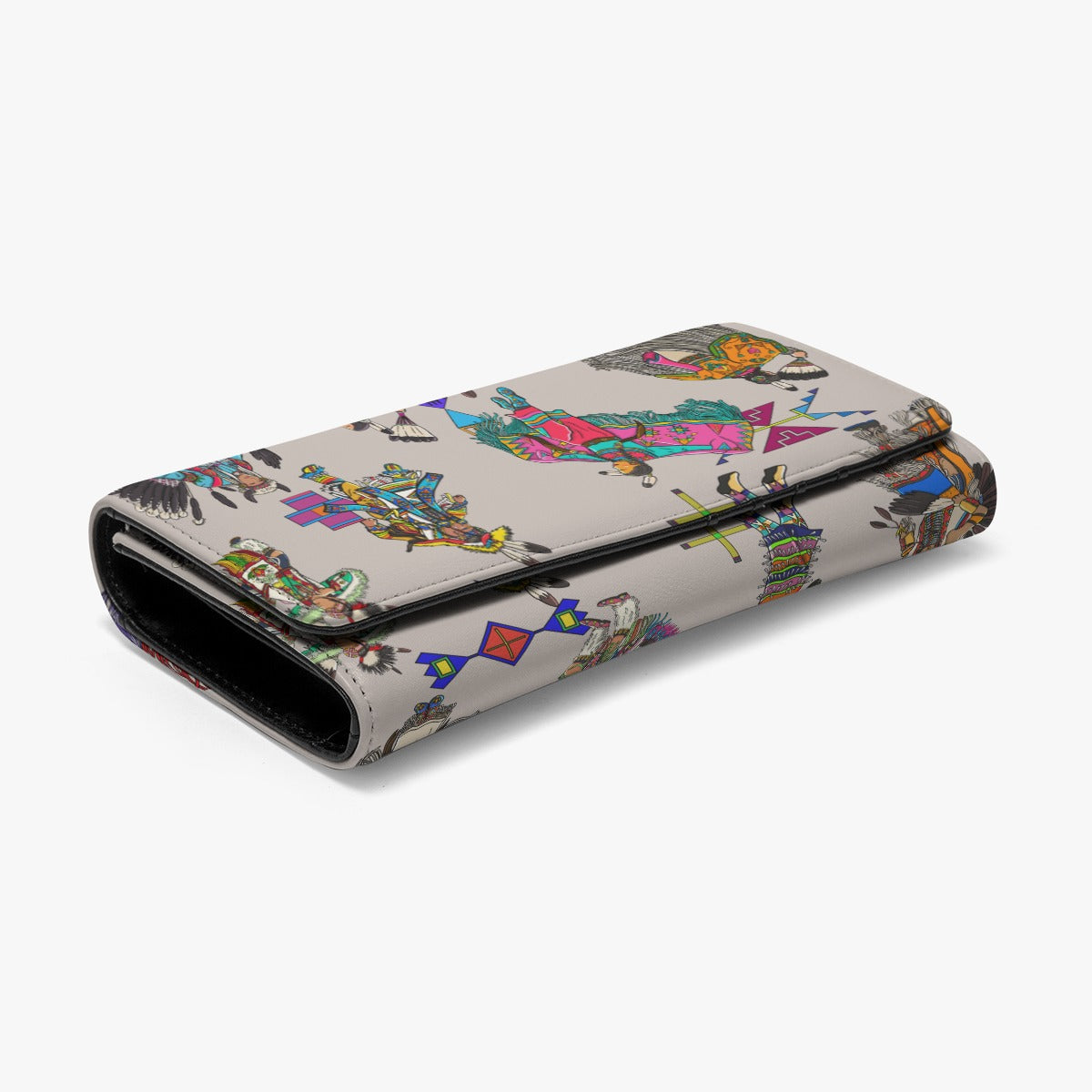 Grand Entry Dancers Muslin Foldable Wallet