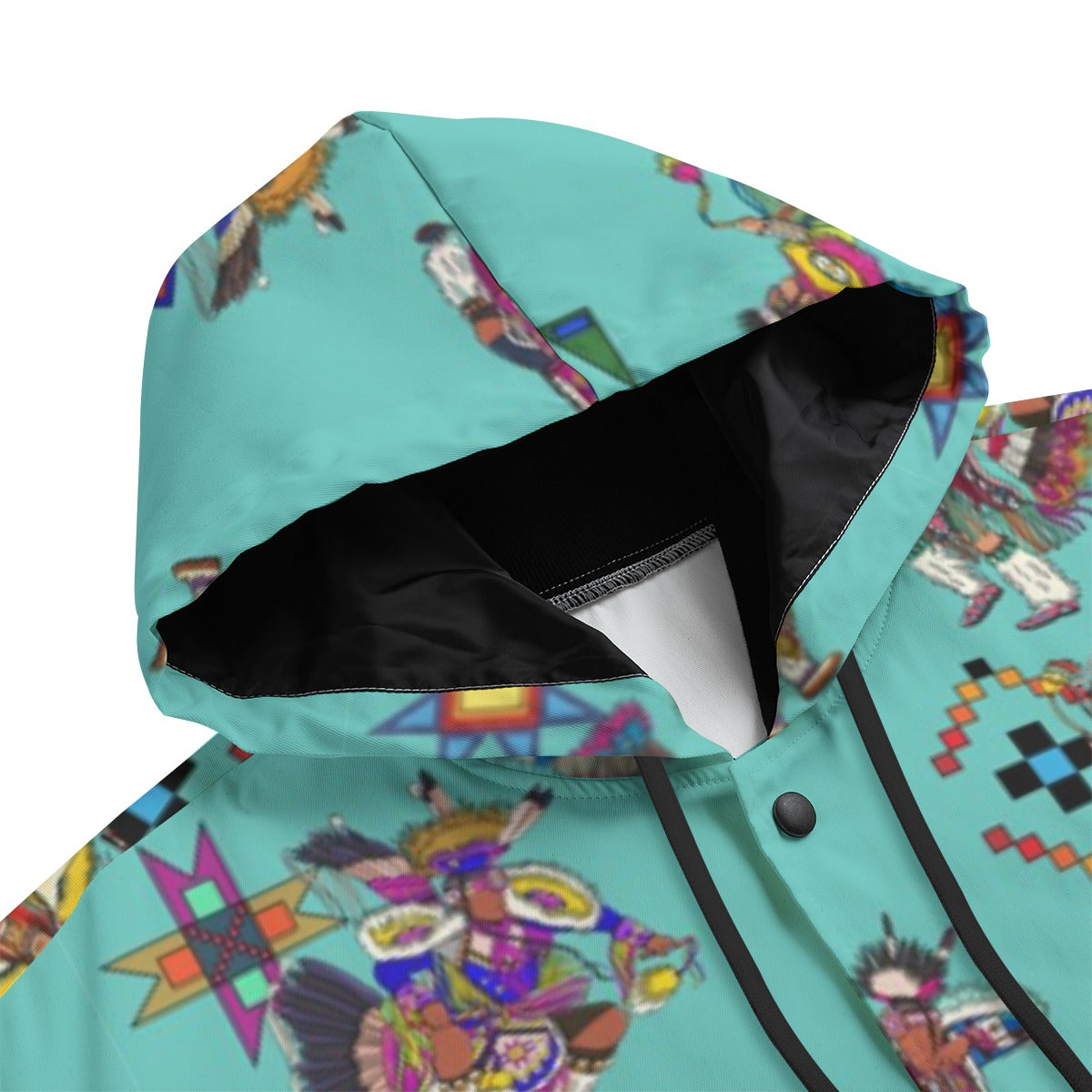 Men's Fancy Dancers Eggshell Blue Men's Varsity Jacket