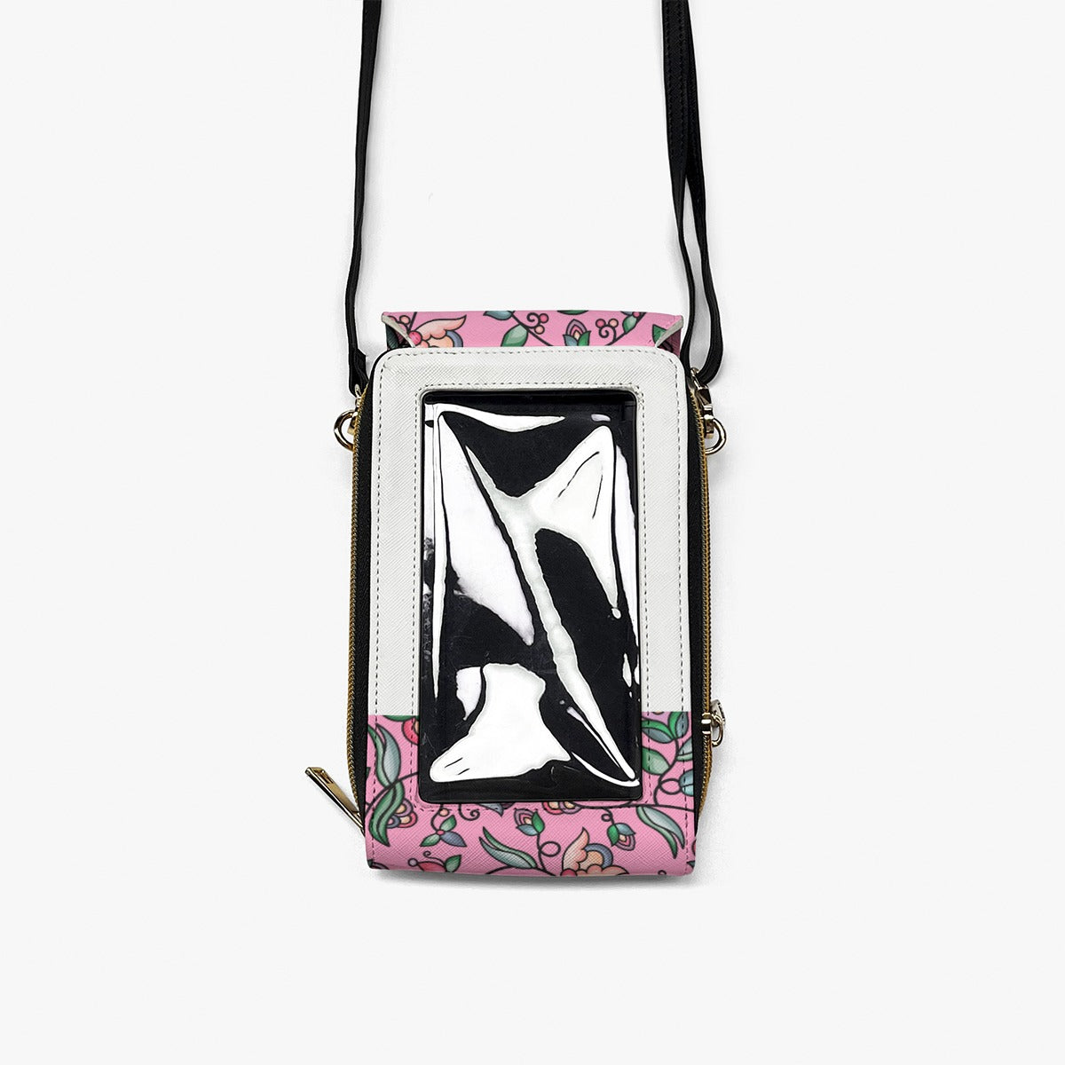 Amber Evening Garland Pink Mobile Phone Chest Bag