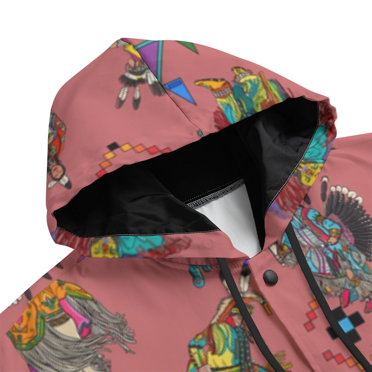 Grand Entry Dancers Terra Cotta Men's Varsity Jacket