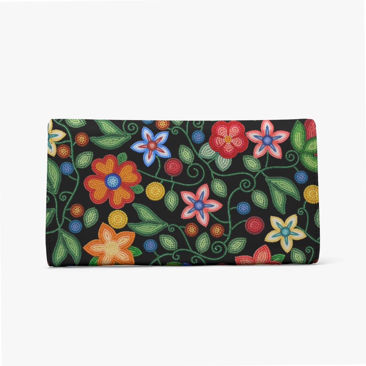 Morning Harmony Black Foldable Wallet