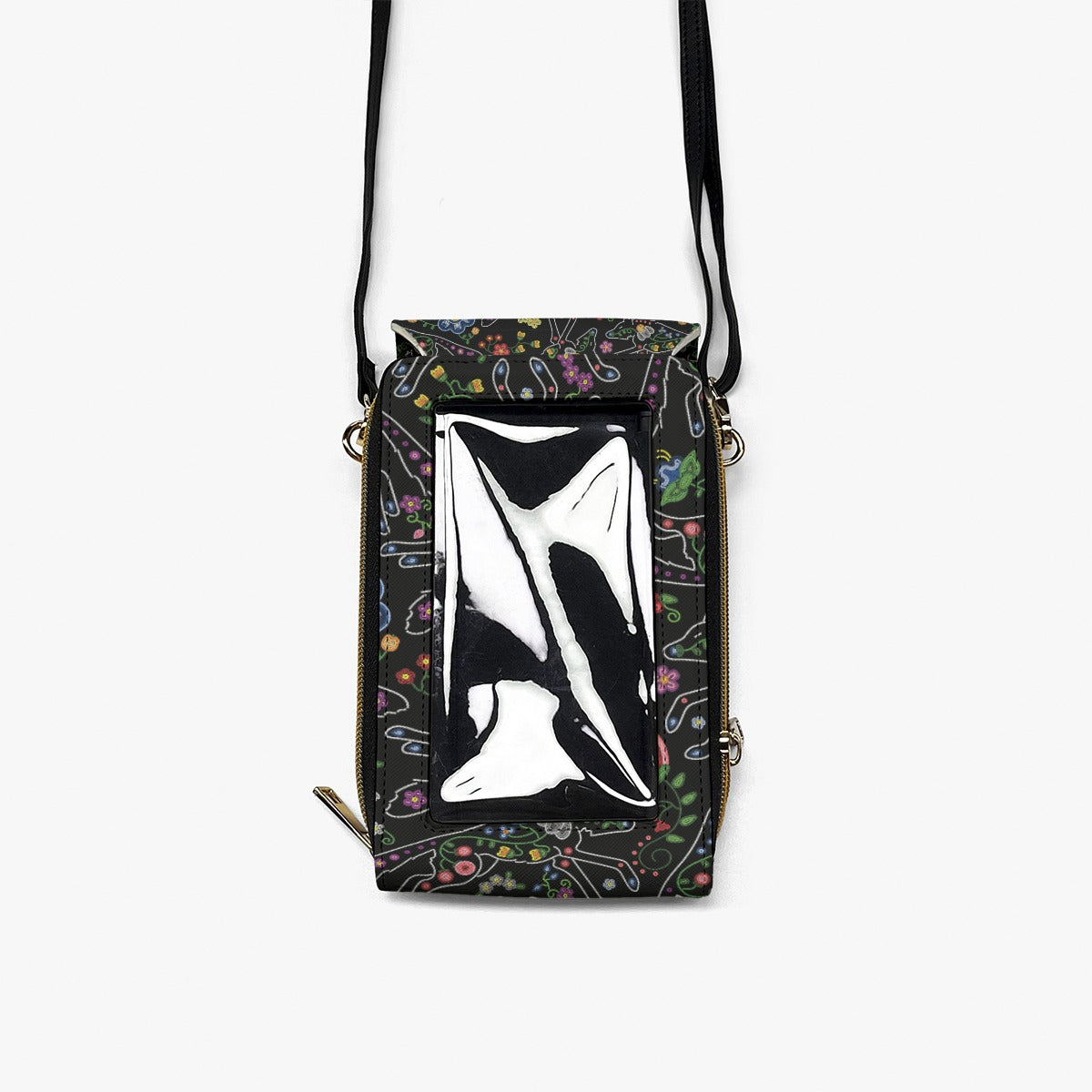 Floral Ledger Sisters Mobile Phone Chest Bag