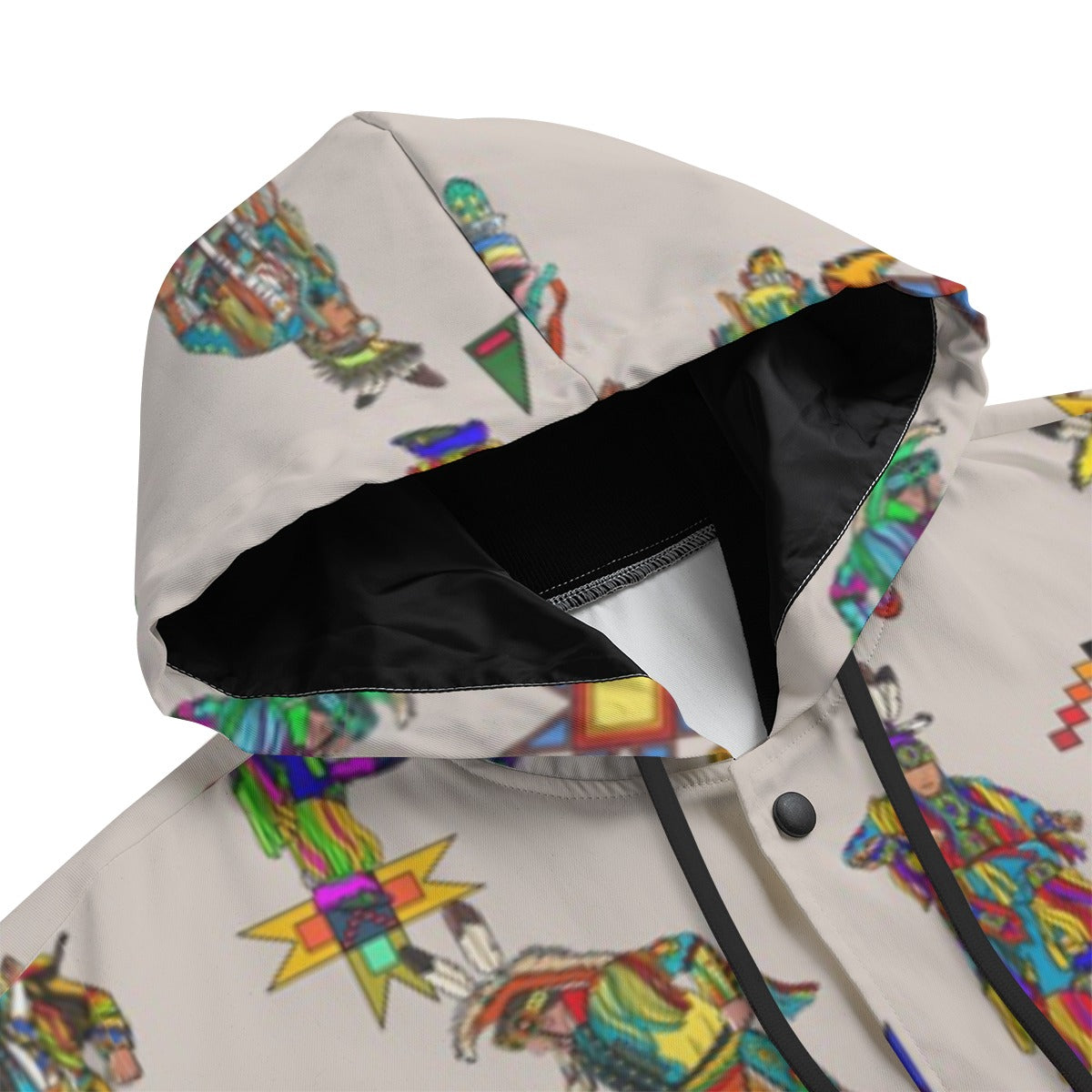 Men's Grass Dancers Muslin Men's Varsity Jacket