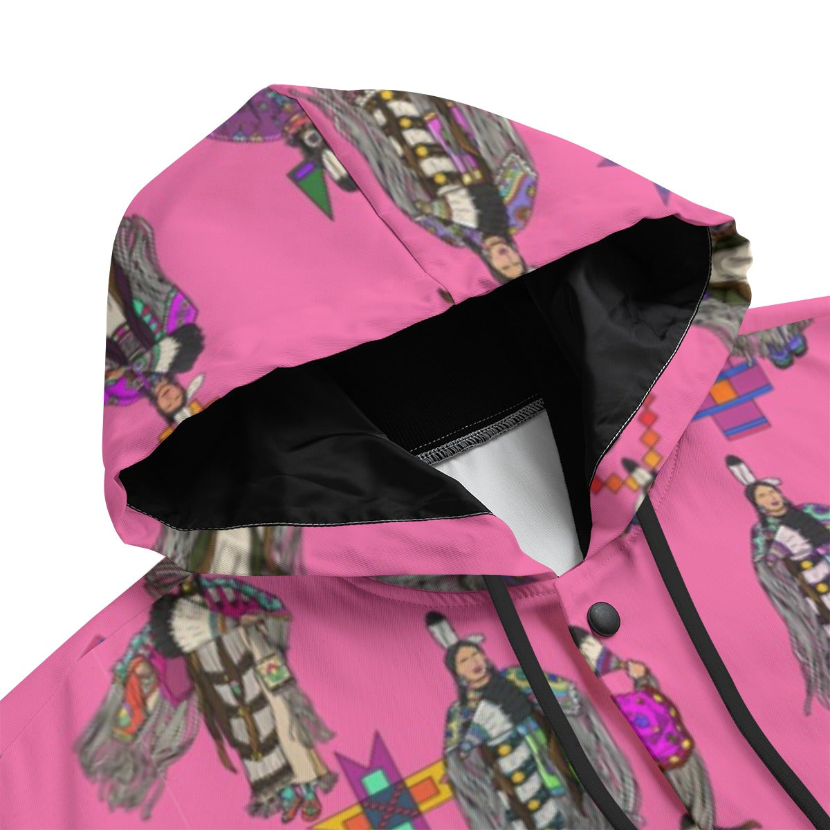 Women's Tradish Dancers Pink Men's Varsity Jacket