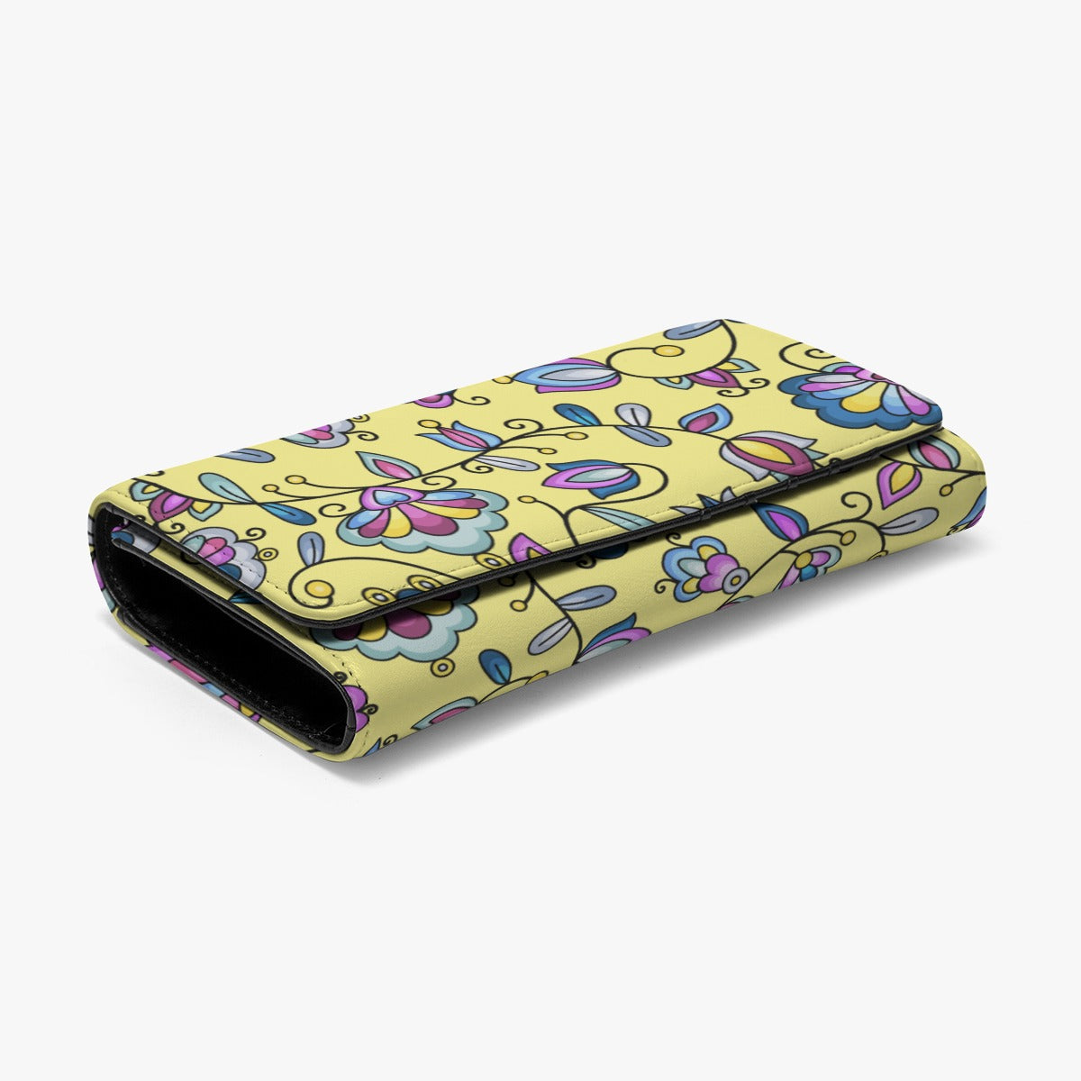 Autumn Bundle Blessing Yellow Foldable Wallet