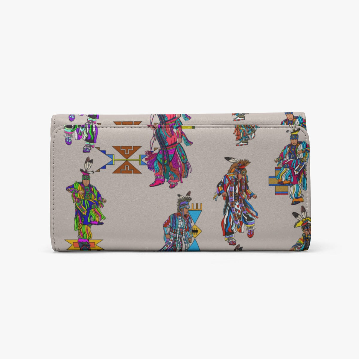 Men's Grass Dancers Muslin Foldable Wallet