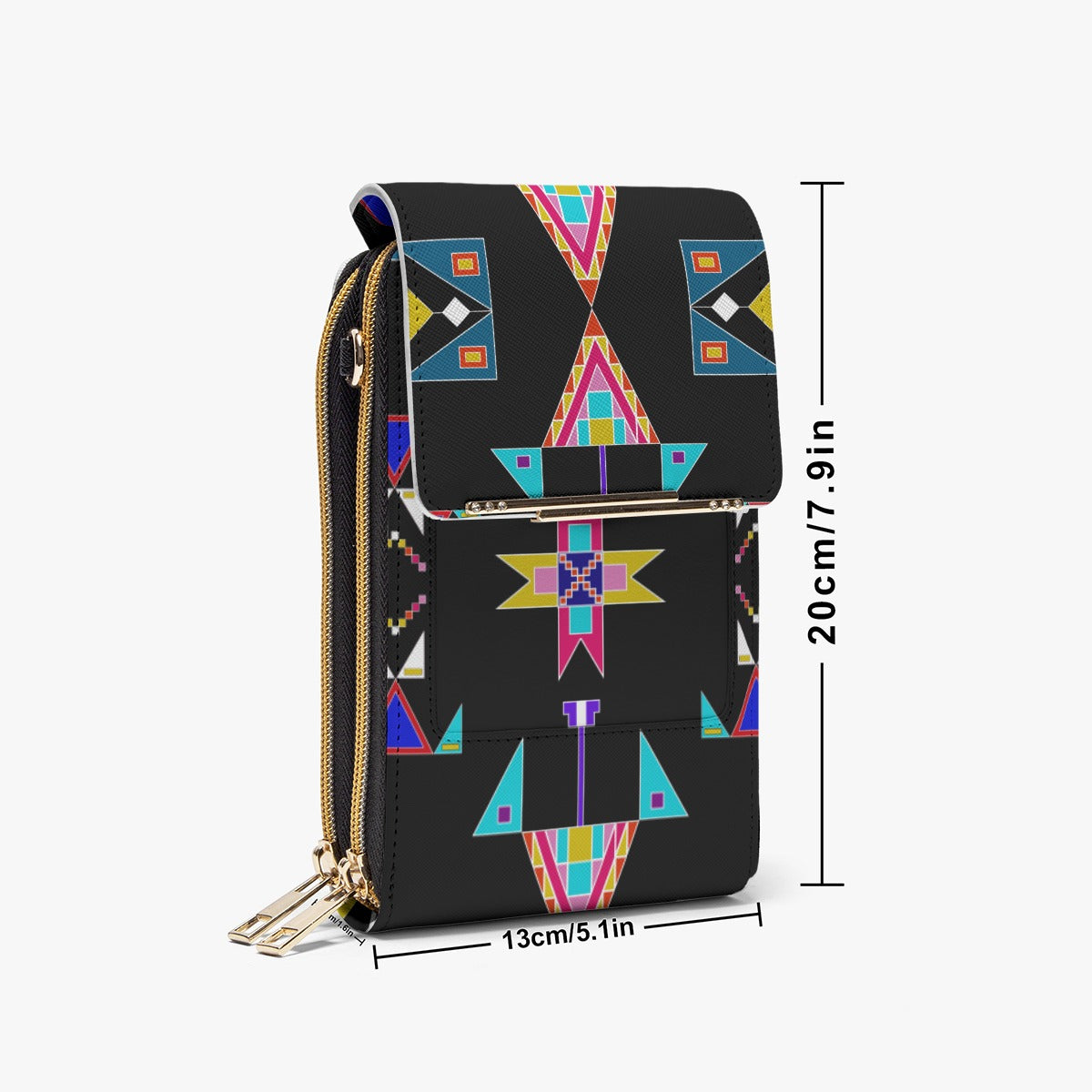 Enemy Territory Black Mobile Phone Chest Bag