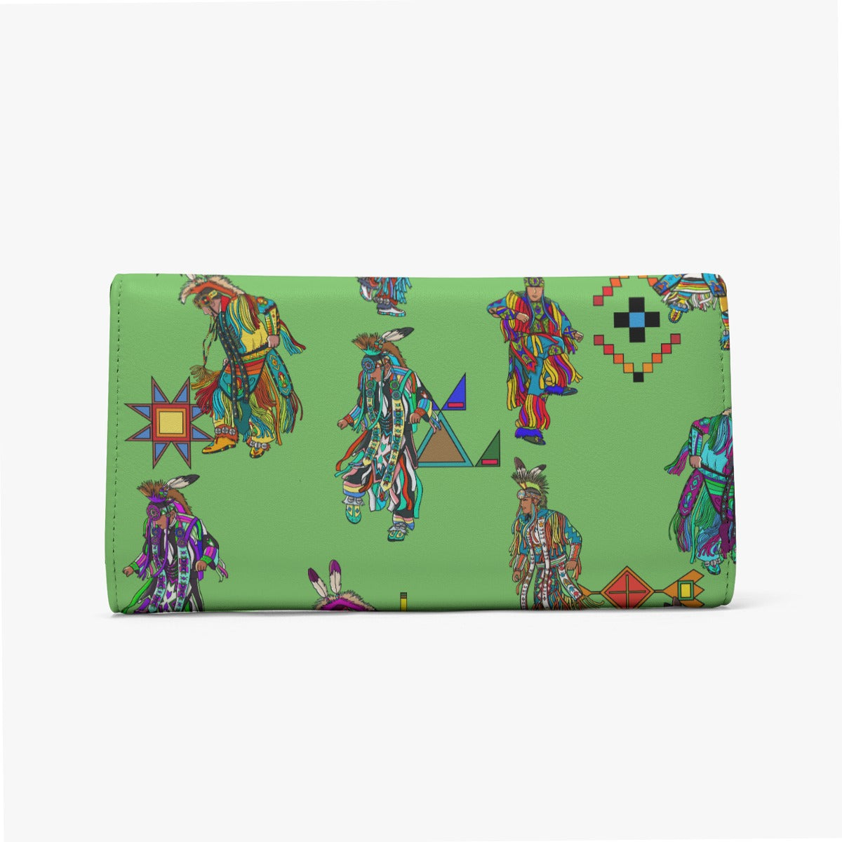 Men's Grass Dancers Grass Foldable Wallet