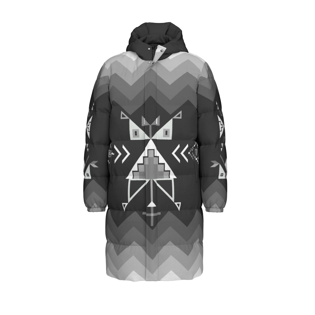 Owl Watcher Unisex Long Down Jacket