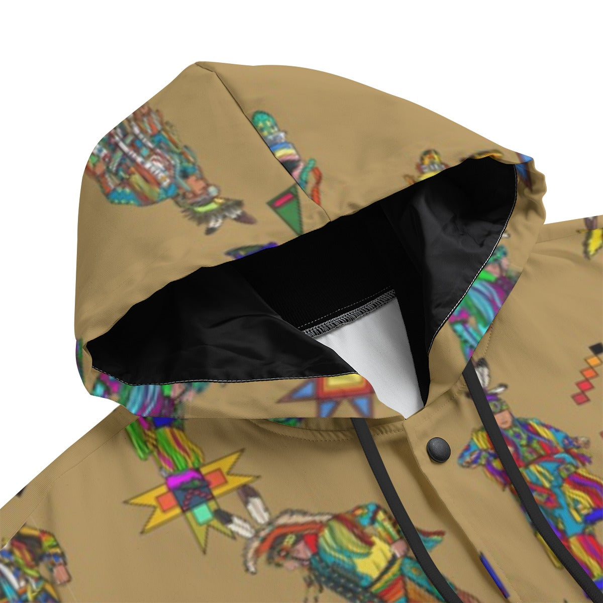 Men's Grass Dancers Earth Men's Varsity Jacket