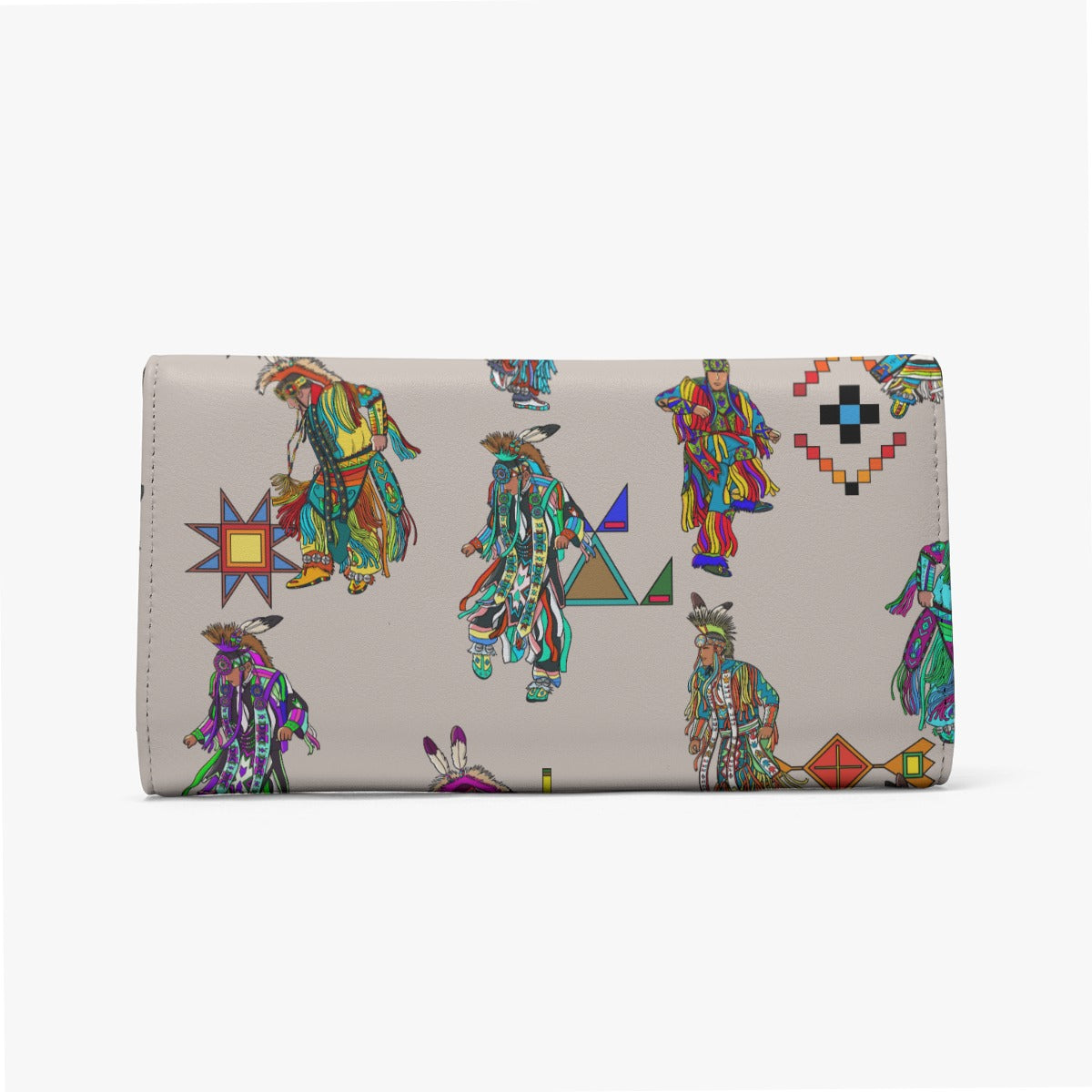 Men's Grass Dancers Muslin Foldable Wallet