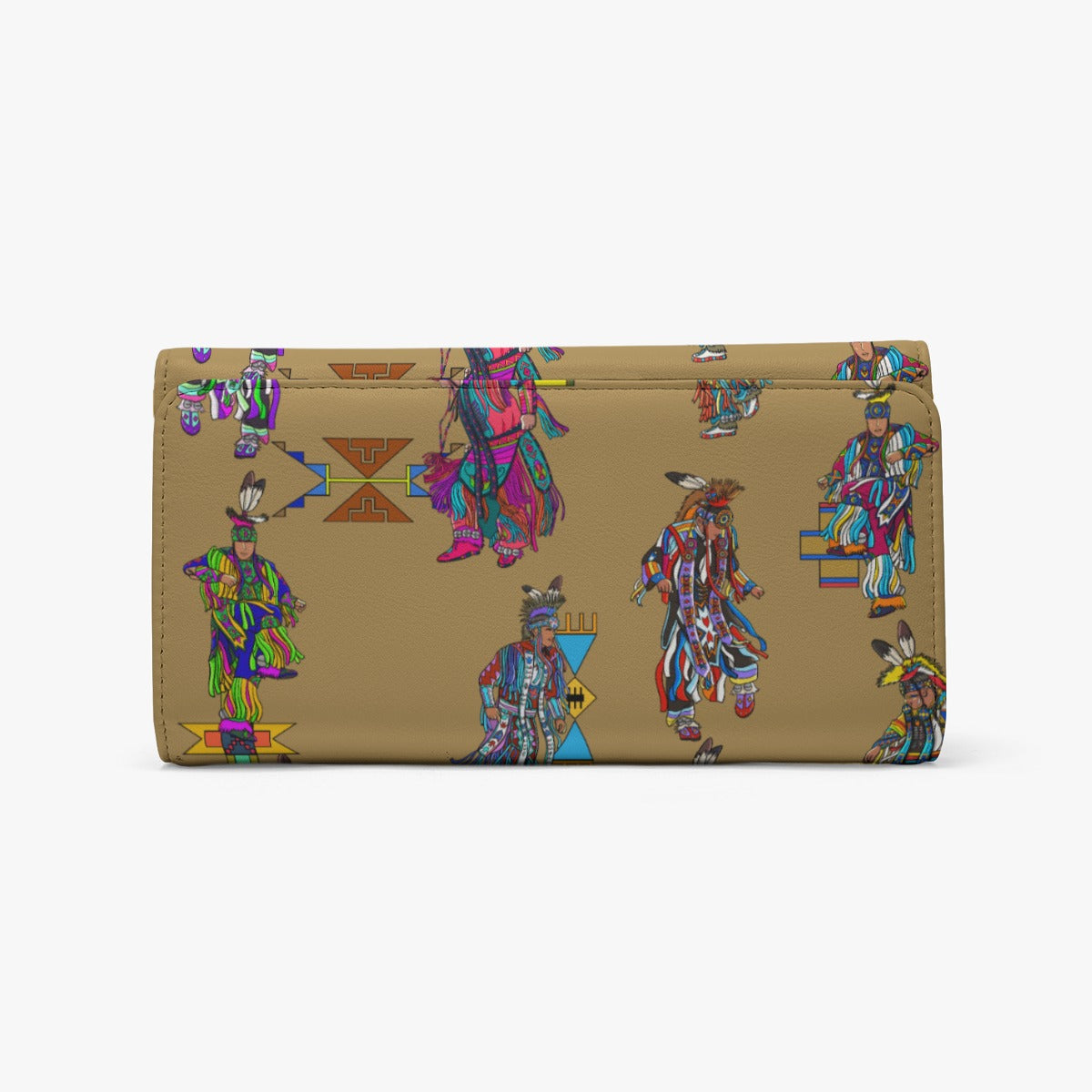 Men's Grass Dancers Earth Foldable Wallet