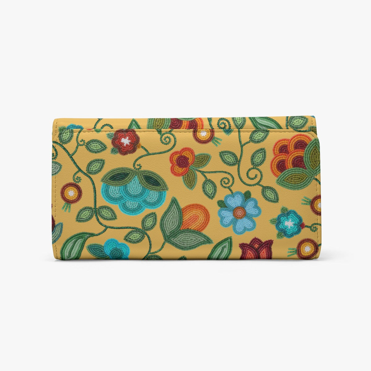 Prairie Fire Petals Honey Foldable Wallet