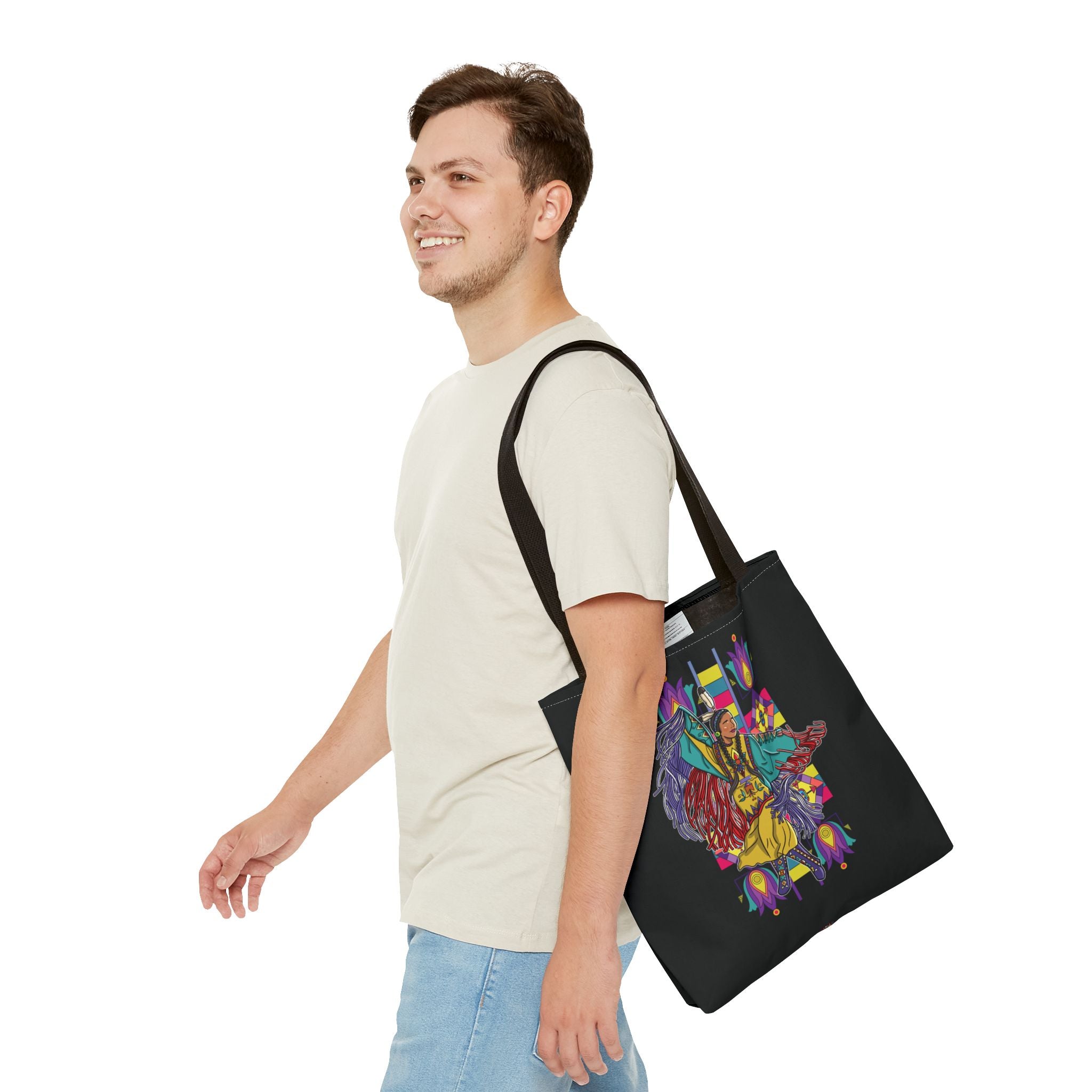 Fancy Dancer Trans BG 2 Tote Bag