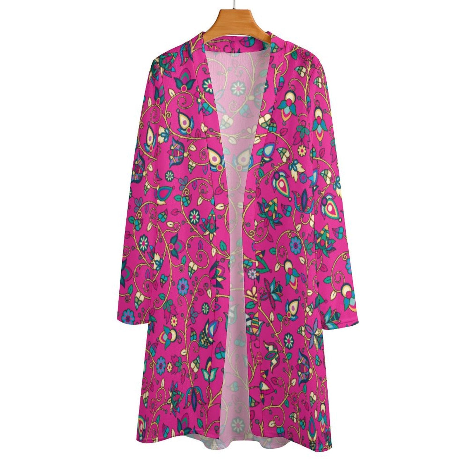Thorny Path Pink Cardigan