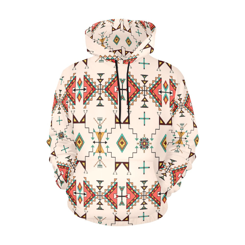 Thunder Flight Cream Hoodie for Men (USA Size)