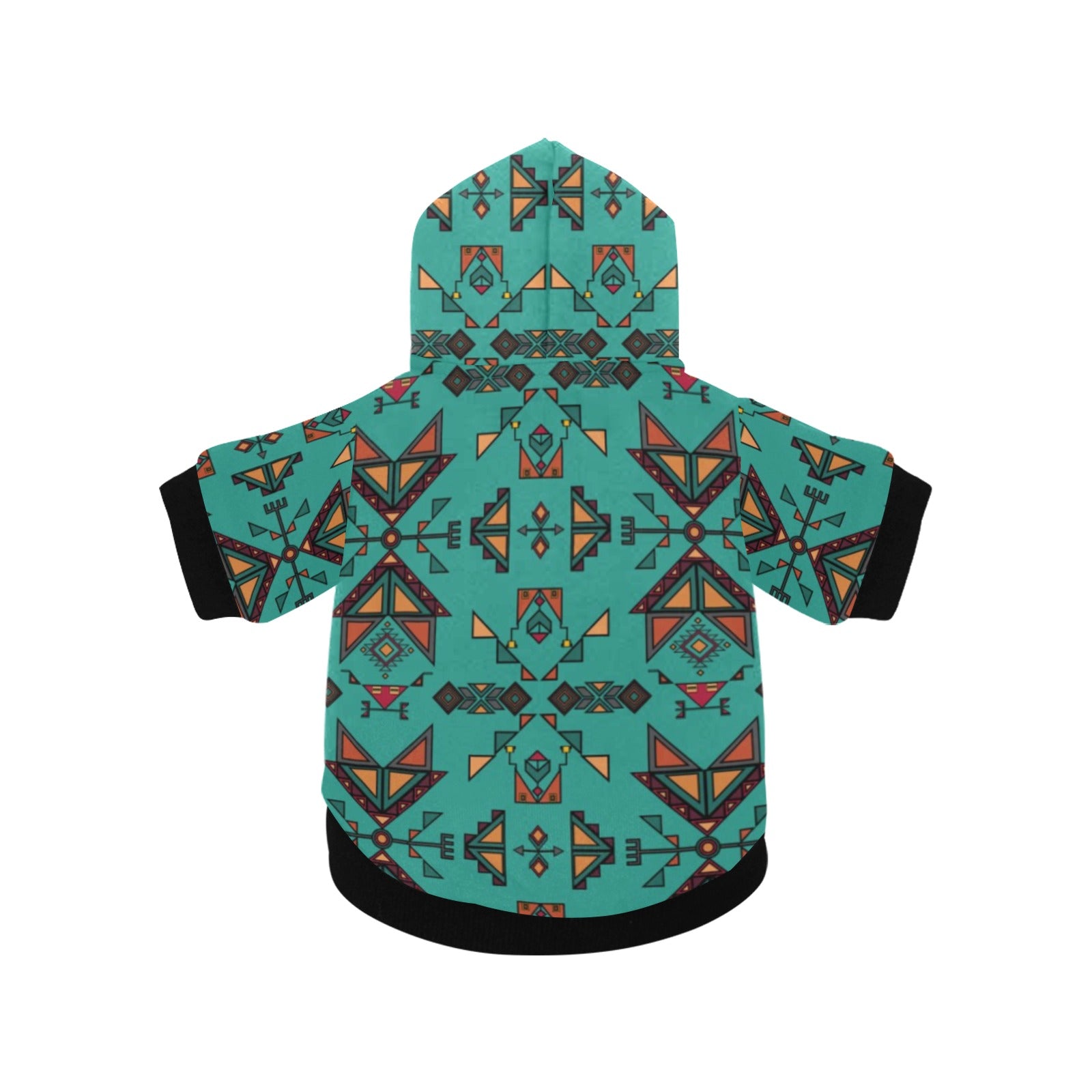 Arrow dawn Turquoise Pet Dog Hoodie