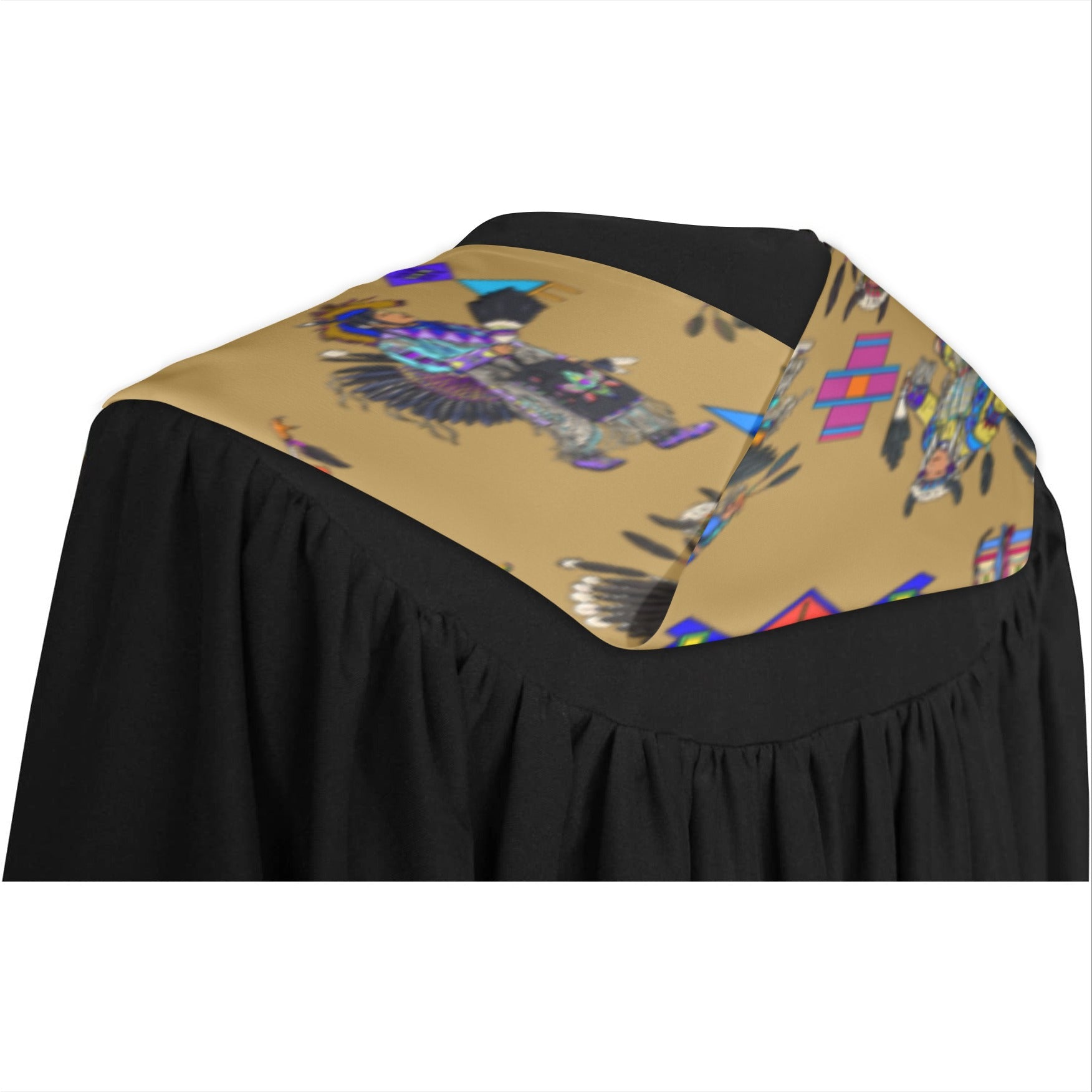 Men's Tradish Dancers Earth Graduation Stole