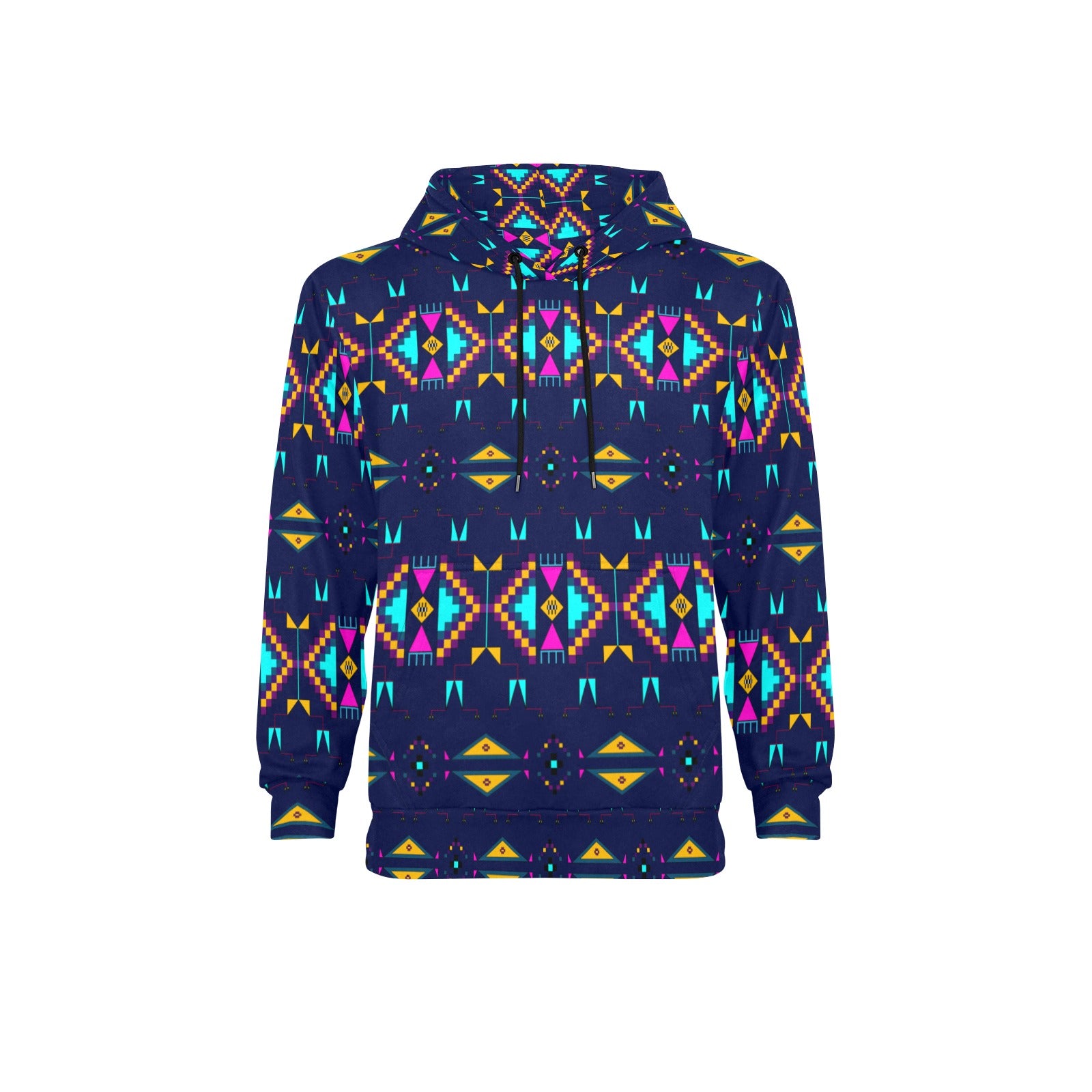 Rite of Passage Prairie Night Men's Long Sleeve Fleece Hoodie