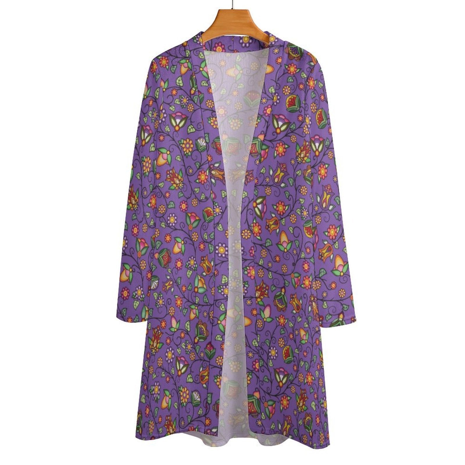 Heartbeat Petals Purple Cardigan