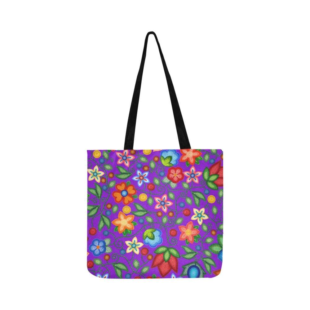 Morning Harmony Purple Reusable Shopping Bag (Two sides)